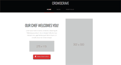 Desktop Screenshot of crowdcrave.com