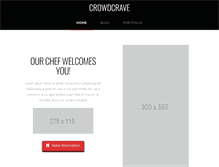 Tablet Screenshot of crowdcrave.com
